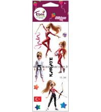 SPORCU KIZLAR STICKER FC-249